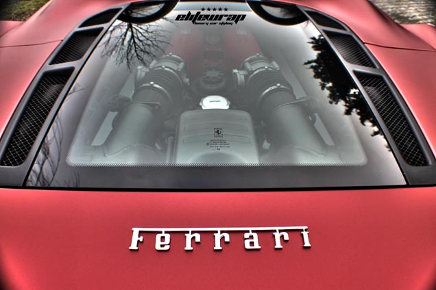 Elite Wrap gives the Ferrari F430 a unique wrap