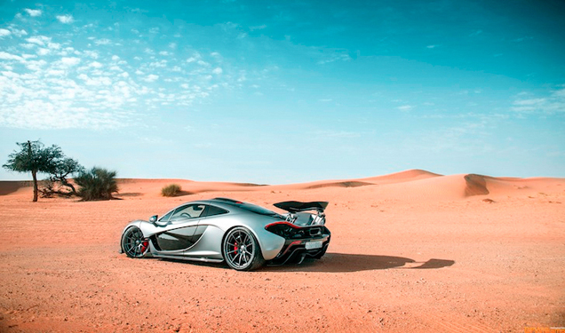 Waanzinnige fotoshoot McLaren P1!