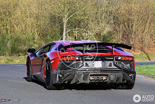 Lamborghini Aventador SuperVeloce gespot op de Ring