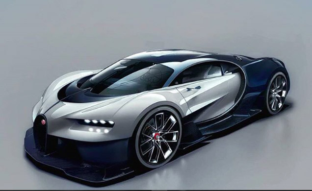 De Bugatti Chiron zal er ook als targa-uitvoering komen