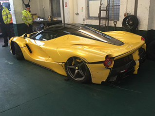 The day after: LaFerrari meer gehavend dan gedacht